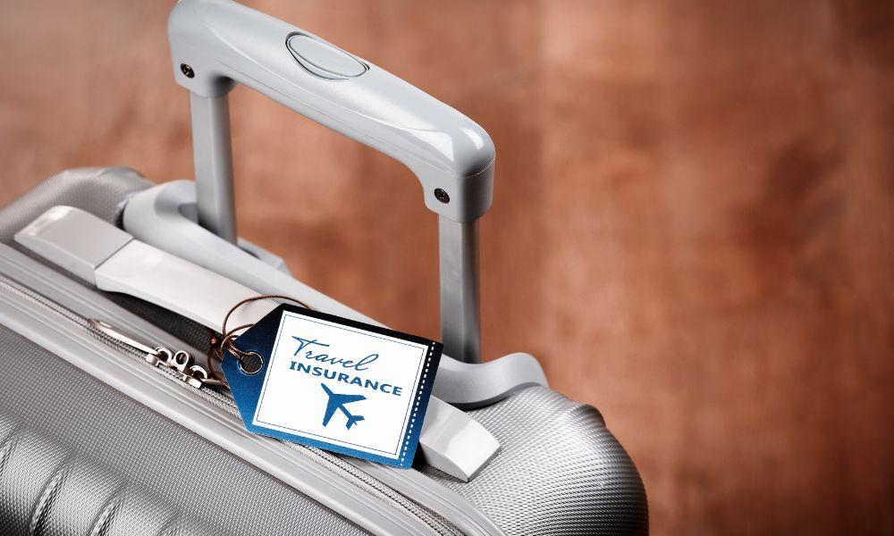 Travel luggage prepared for a journey