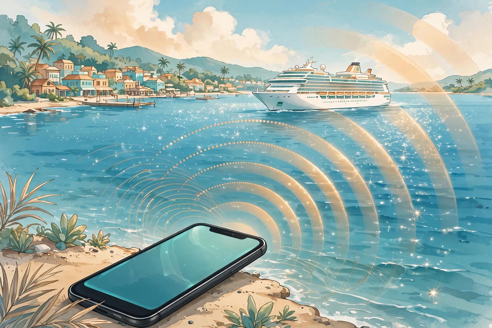 Cruise Ship Wi-Fi vs Travel eSIM: The 0-a-Week Math for 2026